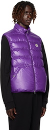 Moncler Purple Aube Down Vest