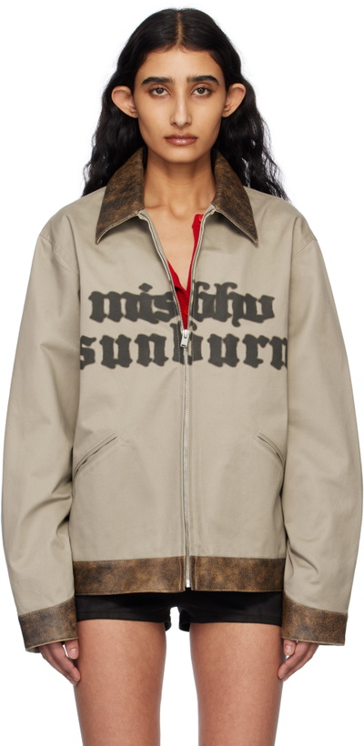 Photo: MISBHV Beige Sunburn Work Jacket