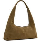 MARGESHERWOOD Khaki Suede Large Bag