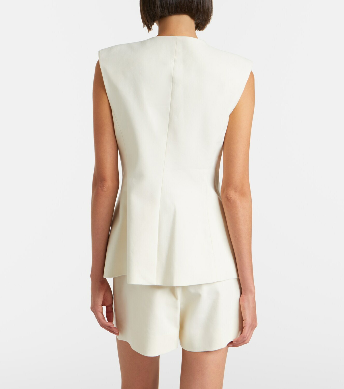Veronica Beard Gillson cotton-blend twill vest