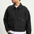 Visvim Men's Langley Bomber Jacket in Black