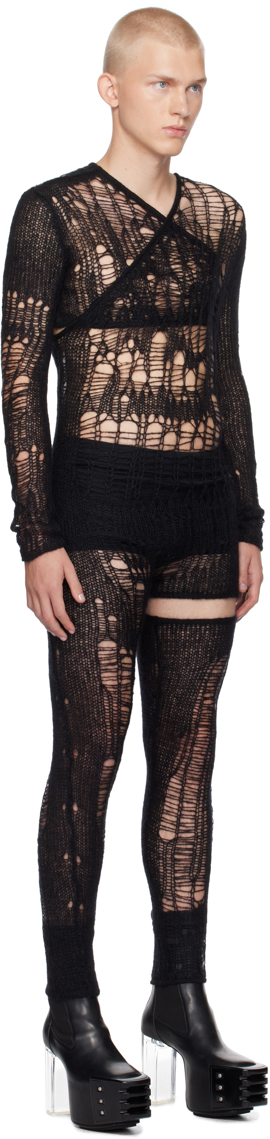 Rick Owens Black Spider Ziggy Jumpsuit Rick Owens