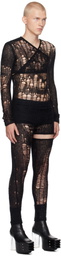 Rick Owens Black Spider Ziggy Jumpsuit