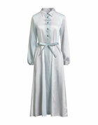 Peserico Womens Maxi dress Sky in Blue