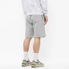 Uniform Bridge Men's Basic Half Sweat Pant in Melange Grey