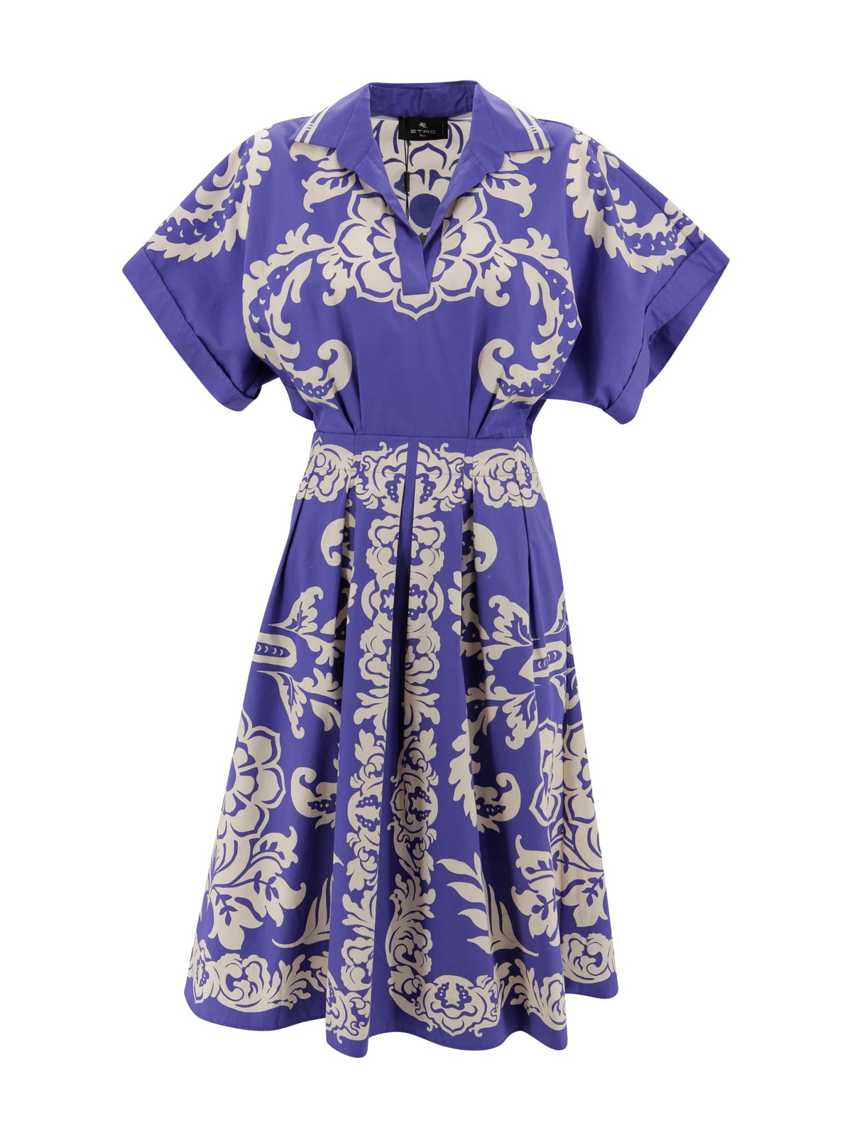 Etro Jersey and fil coupé jacquard maxi dress Etro