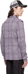 Anna Sui SSENSE Exclusive Purple Cardigan