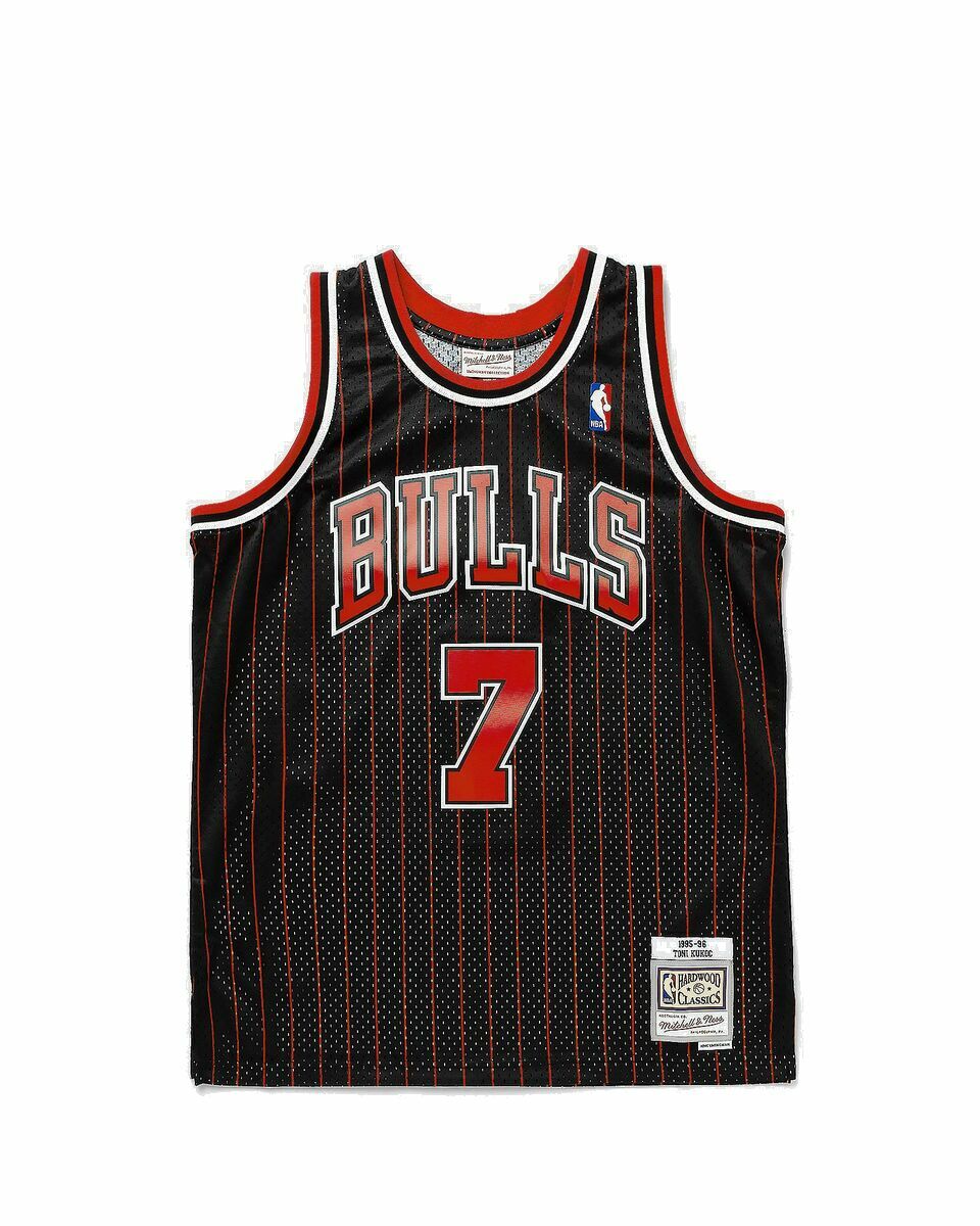 Photo: Mitchell & Ness Nba Swingman Jersey Chicago Bulls 1995 96 Toni Kukoc #7 Black - Mens - Jerseys