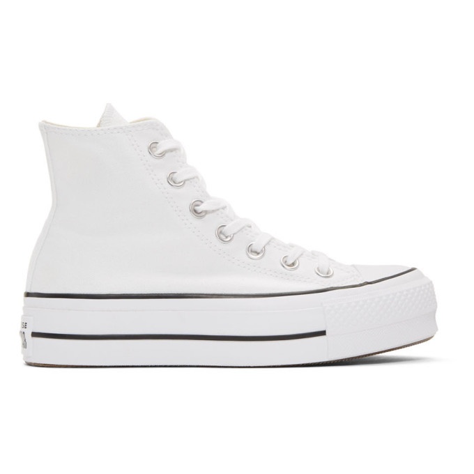 Converse White Chuck Taylor All Star Lift High Sneakers Converse