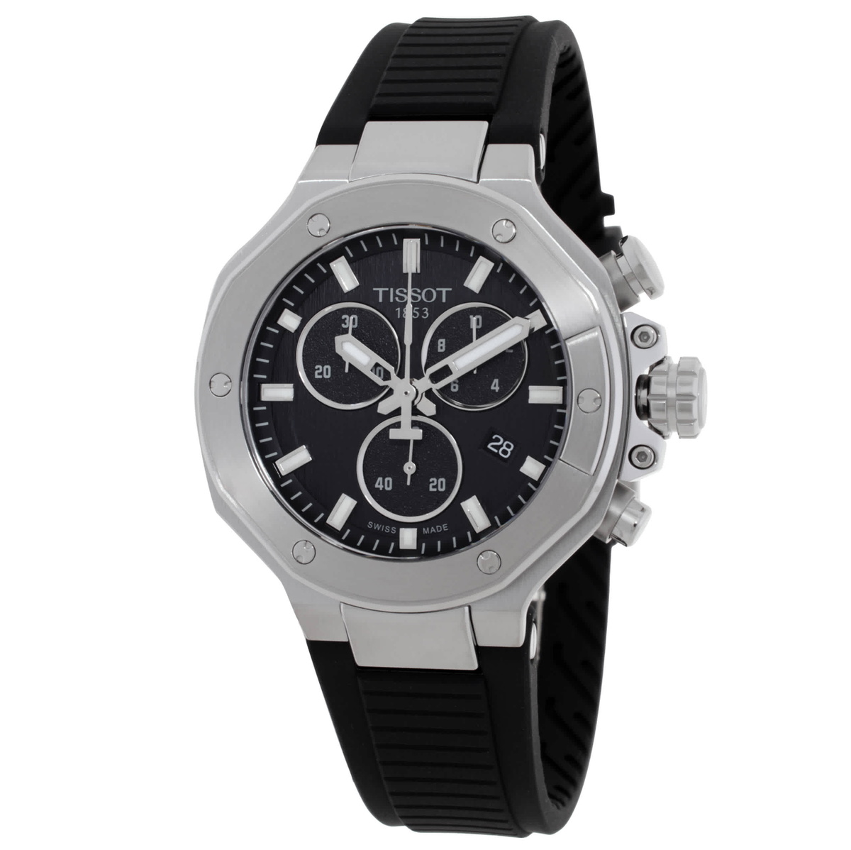 Tissot T-Race Chronograph Quartz Black Dial Watch T141.817.17.051.00