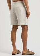 Rag & Bone Elliot Linen Shorts Ecru