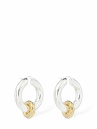 JIL SANDER - Embrace 1 Bicolor Hoop Earrings