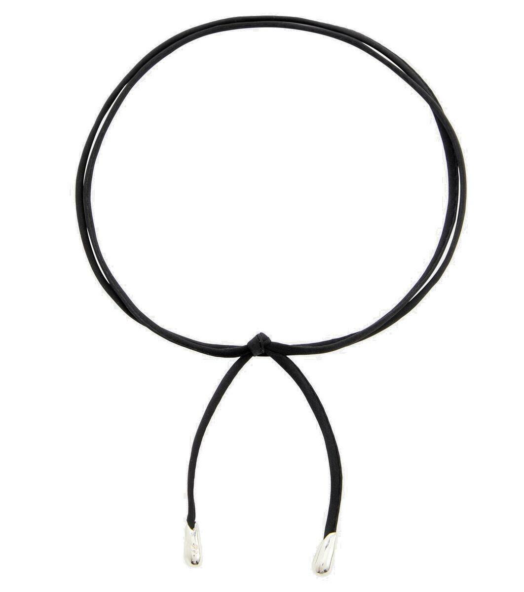 【Sophie Buhai】 Elegant Shoelace チョーカー Sophie Buhai Elegant Shoelace sterling silver and silk
