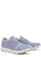 ON Cloud 5 Panelled Mesh Sneakers Blue