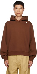Recto Burgundy Patch Hoodie