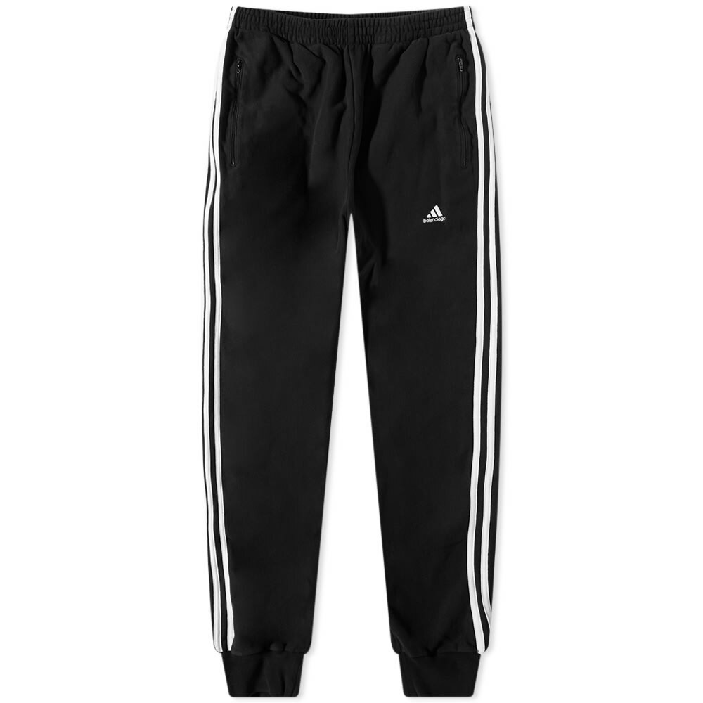 Balenciaga x Adidas Sweat Pant in Black/White Balenciaga
