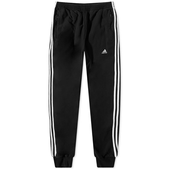 Photo: Balenciaga x Adidas Sweat Pant in Black/White