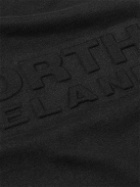 66 North - Blær Logo-Embossed Organic Cotton-Blend Tech-Jersey T-Shirt - Black