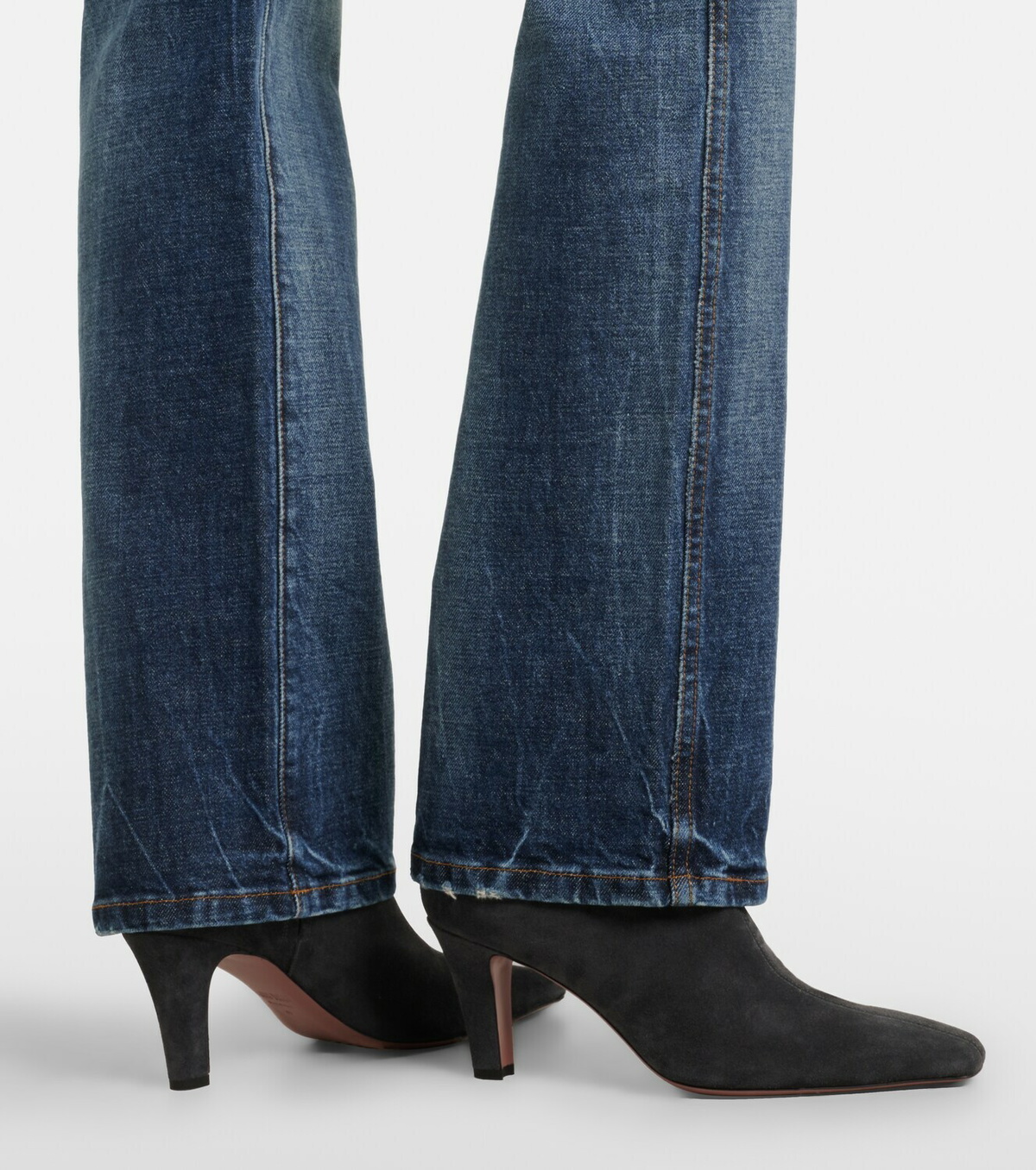 Paris Texas Belle suede ankle boots