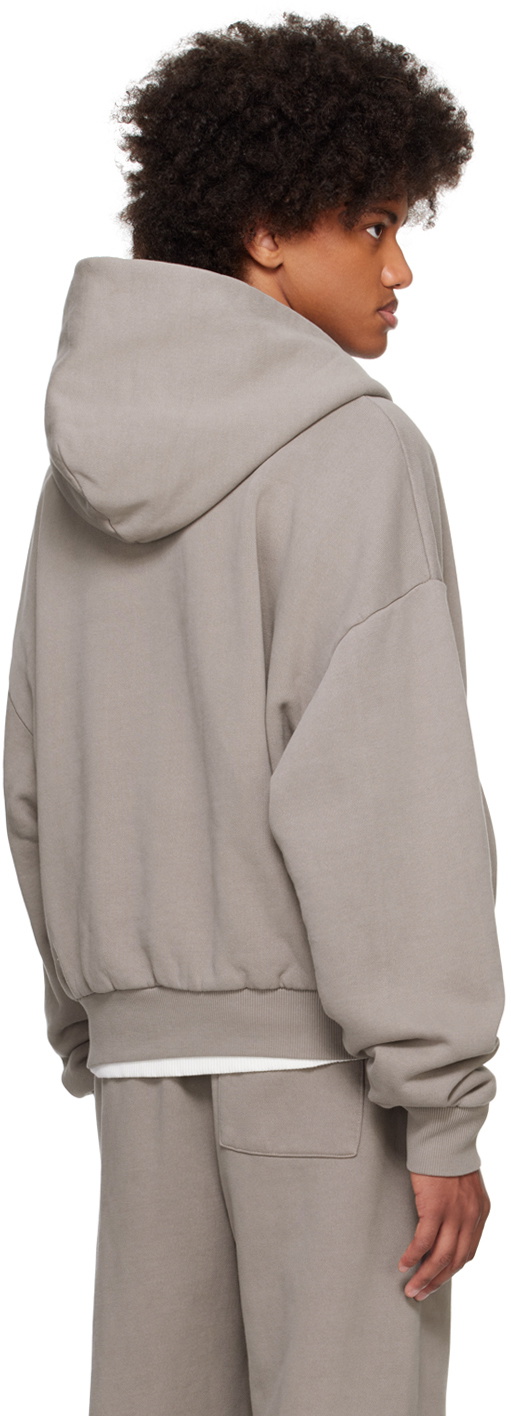 Entire Studios Gray Thermal Hoodie Entire Studios