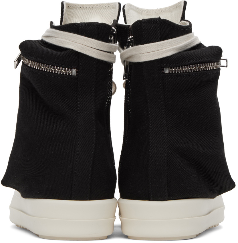 Rick Owens DRKSHDW Black Luxor Cargo Sneakers