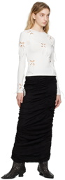 J.Kim Black Markiza Maxi Skirt