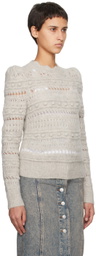Isabel Marant Etoile Beige Adleri Sweater