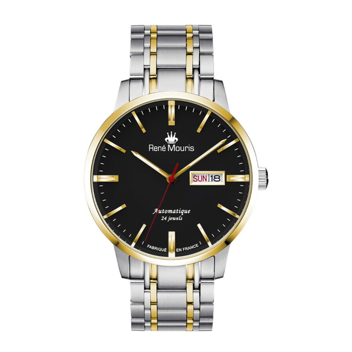 Photo: Rene Mouris Noblesse Automatic Black Dial Mens Watch 10107RM2