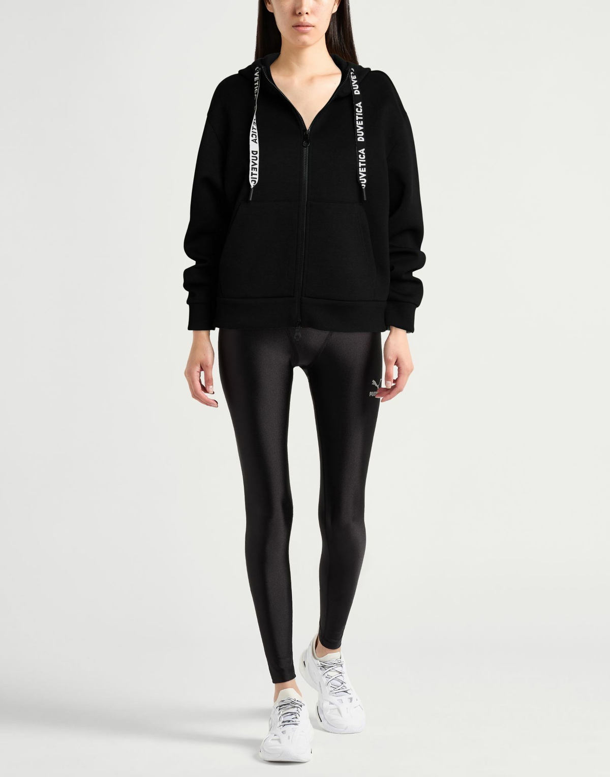 Duvetica Womens Sweatshirt in Black