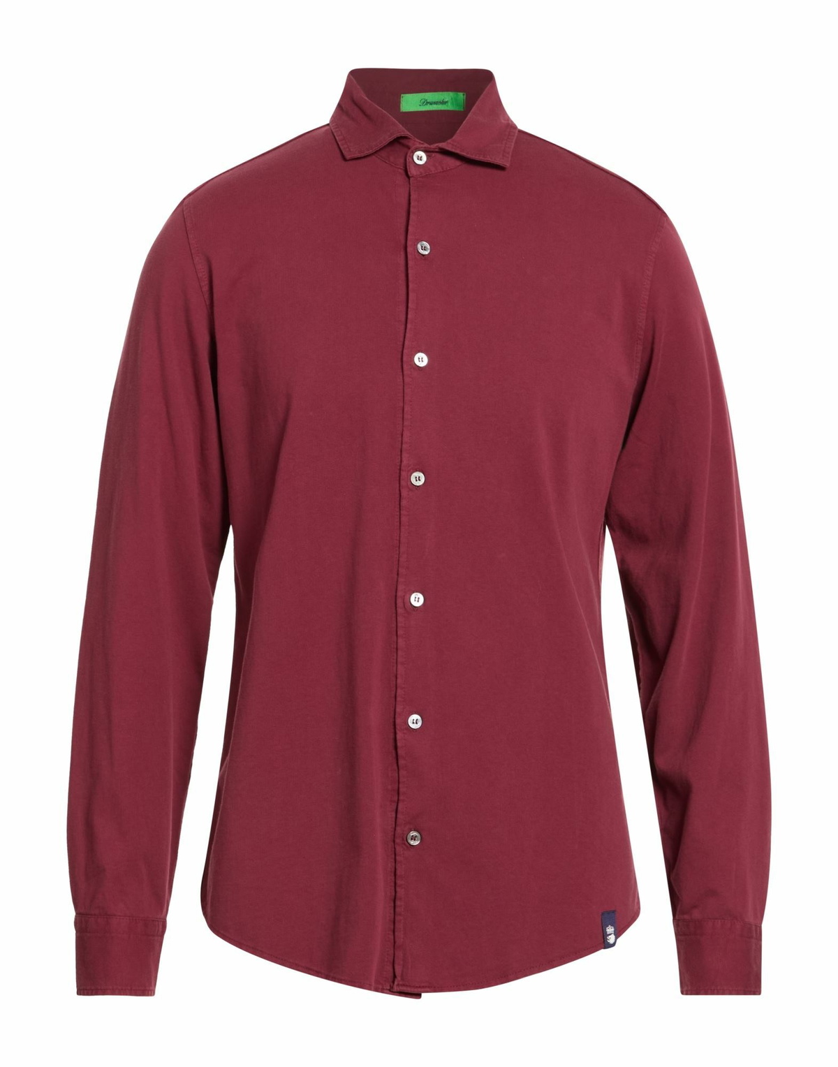 Drumohr Mens Shirt in Burgundy