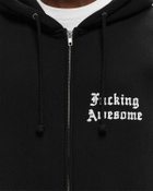 Fucking Awesome 14th Century Zip Hoodie Black Hoodies/Zippers