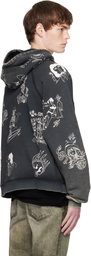 COÛT DE LA LIBERTÉ Black Thompson 'Smoking in the Boys Room' Hoodie