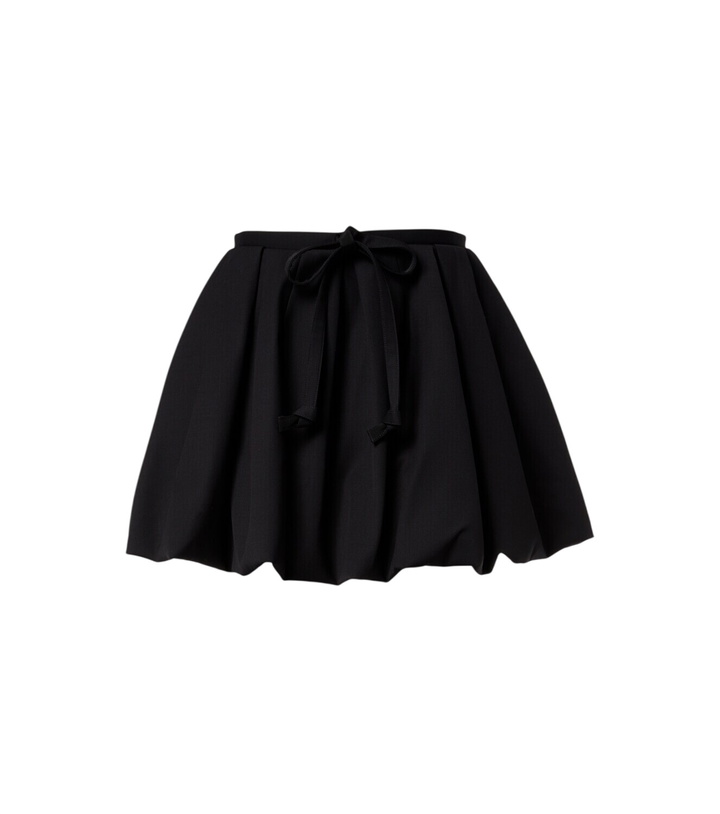 Photo: Patou Wool-blend miniskirt