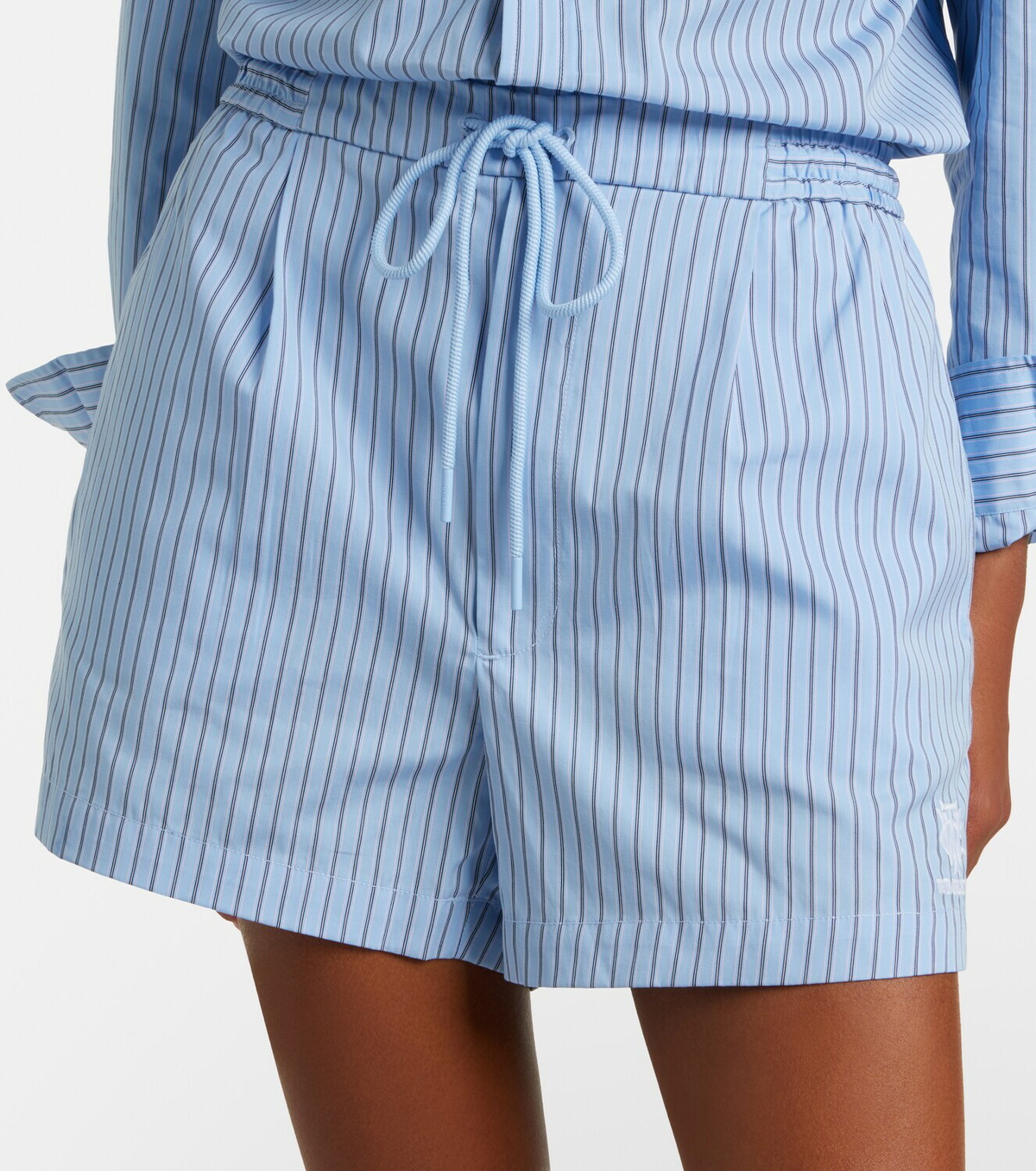 Polo Ralph Lauren x Wimbledon striped cotton shorts