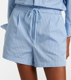 Polo Ralph Lauren x Wimbledon striped cotton shorts