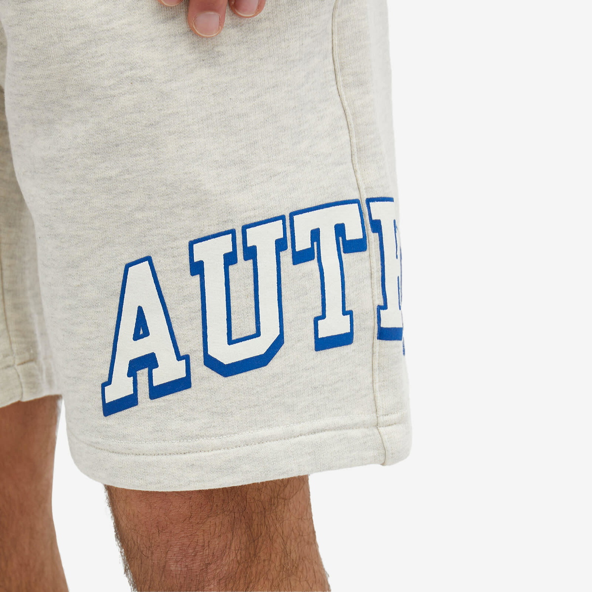 Autry Men's Embossed Outline Logo Sweat Short in Melange