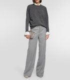 Brunello Cucinelli Sequined wool and cashmere sweater