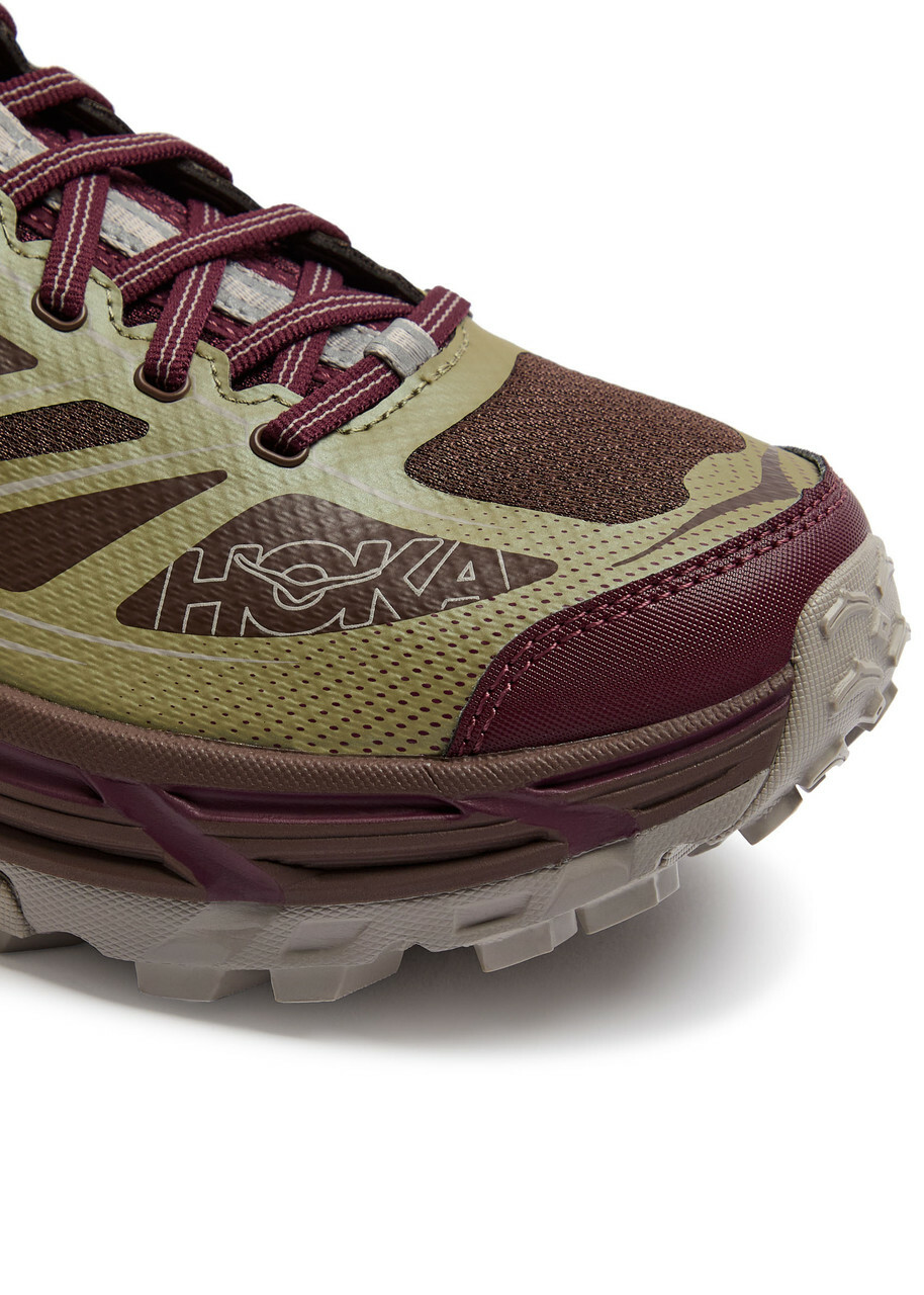 Hoka Mafate Speed 2 Panelled Mesh Sneakers Brown