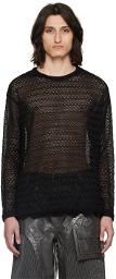 Andersson Bell Black Flower Garden Sweater