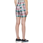 Noah NYC Multicolor adidas Edition Check Shorts