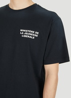 Liberal Youth Ministry - Logo Print T-Shirt in Black