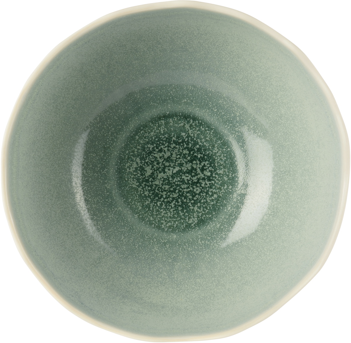 Jars Céramistes Blue & White Plume Serving Bowl