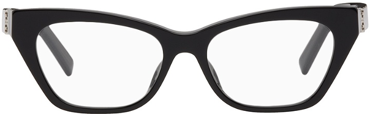 Photo: Givenchy Black Cat-Eye Glasses