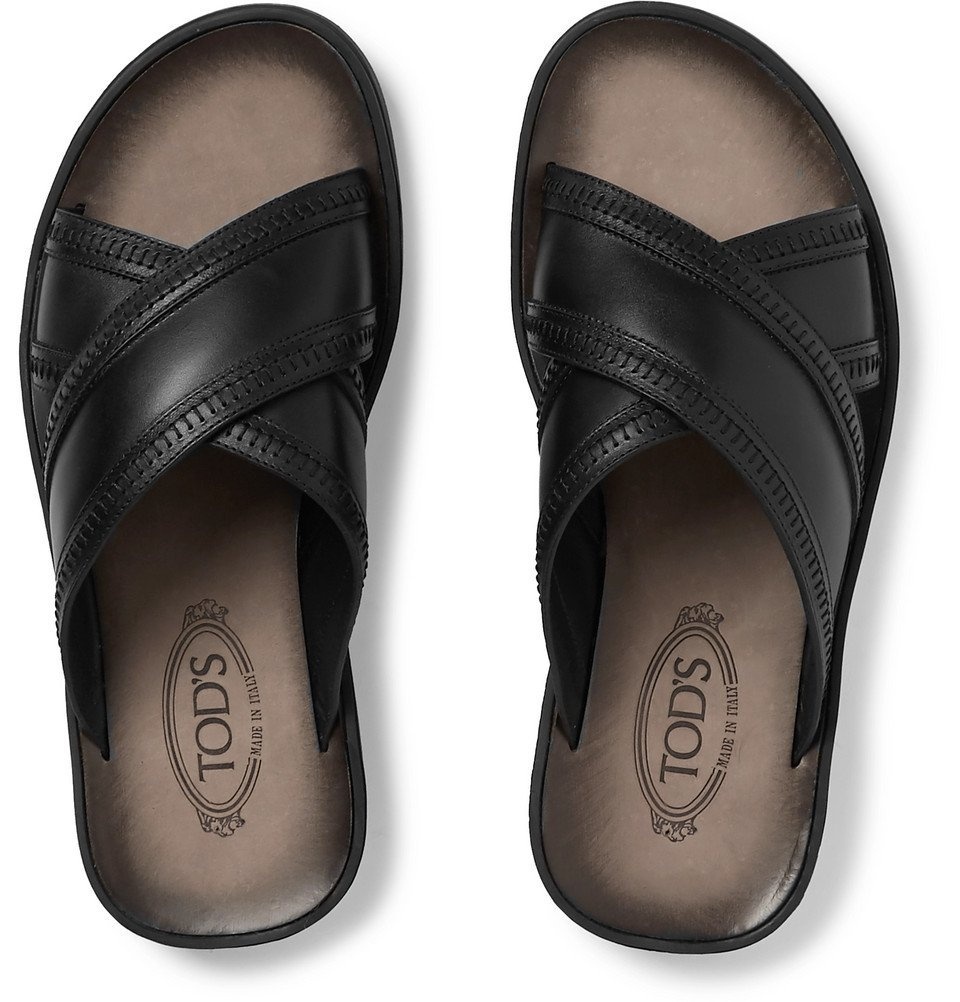 Tod's Open-Toe Slip-On Sandals - ShopStyle
