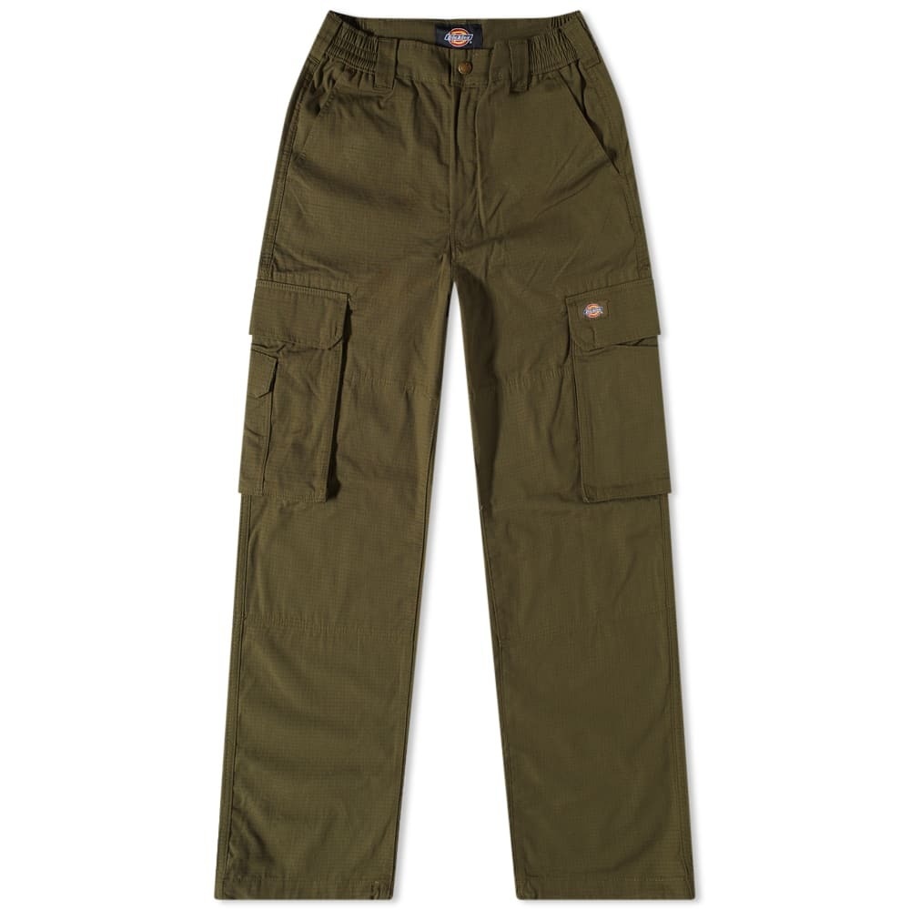 Dickies Women's Hooper Bay Relaxed Cargo Pant in Military Green