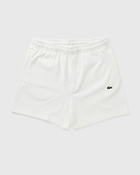 Lacoste Men's Regular Fit Terry Knit Paris Shorts White - Mens - Casual Shorts