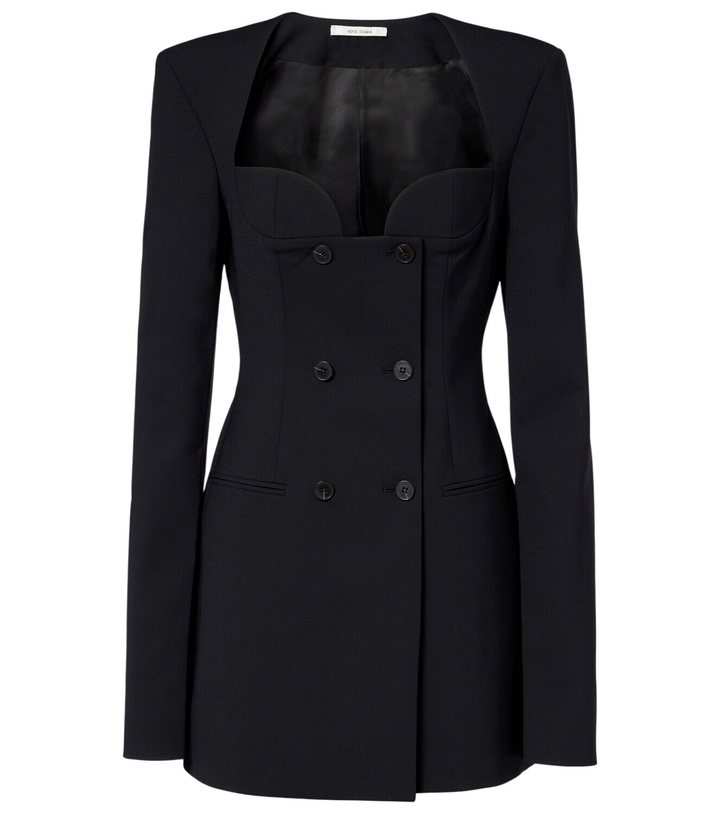 Photo: Nensi Dojaka Double-breasted blazer dress