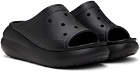 Crocs Black Crush Slides