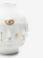 Jonathan Adler White Gilded Dora Maar Vase