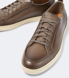 Santoni Leather sneakers